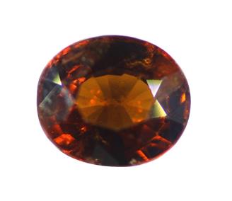NATURAL HESSONITE 6.89CTS(8881)(GOMED)